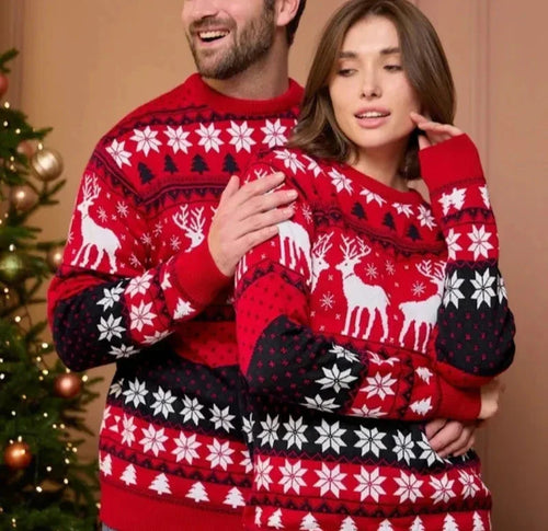 Lachlan - Men's Nordic Fair Isle Christmas Sweater