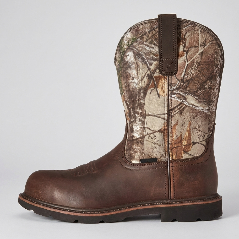 Alaric - Men's Distressed Leather Cowboy Boots