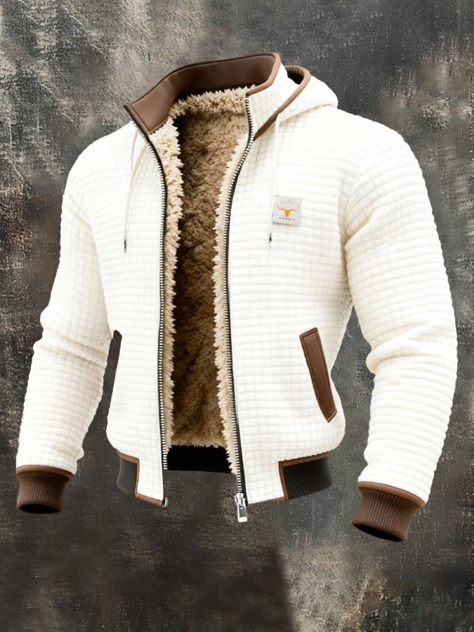 Atticus - Men's Sherpa Lined Full Zip Jacket