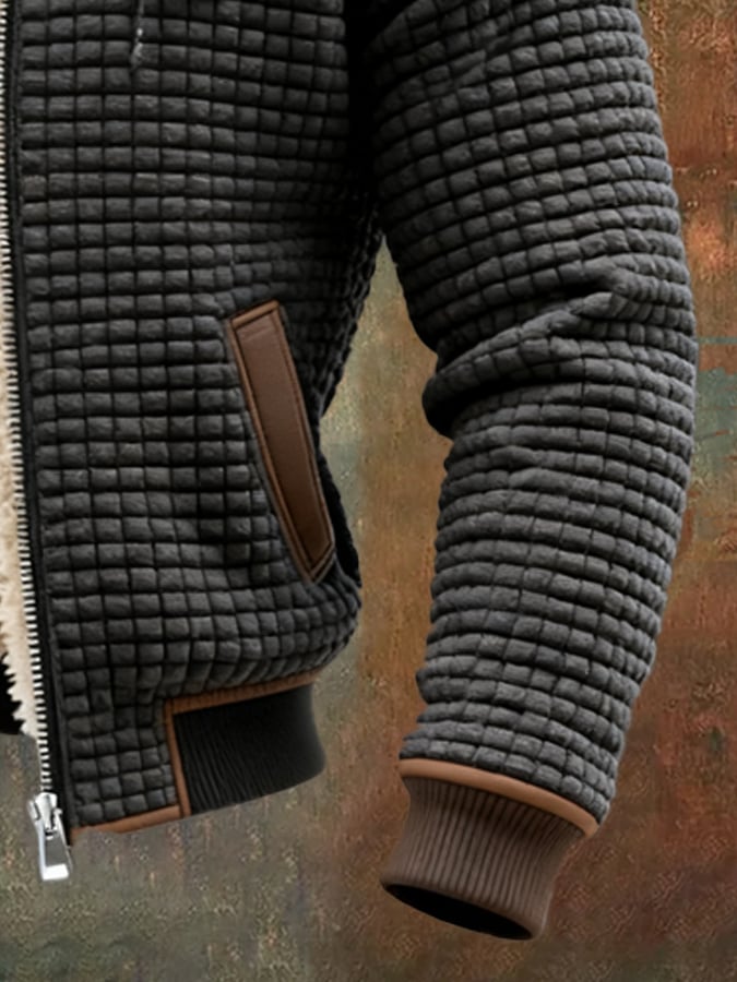 Atticus - Men's Sherpa Lined Full Zip Jacket