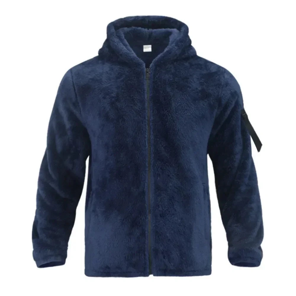 Bertram - Men's Sherpa Fleece Zip Up Jacket