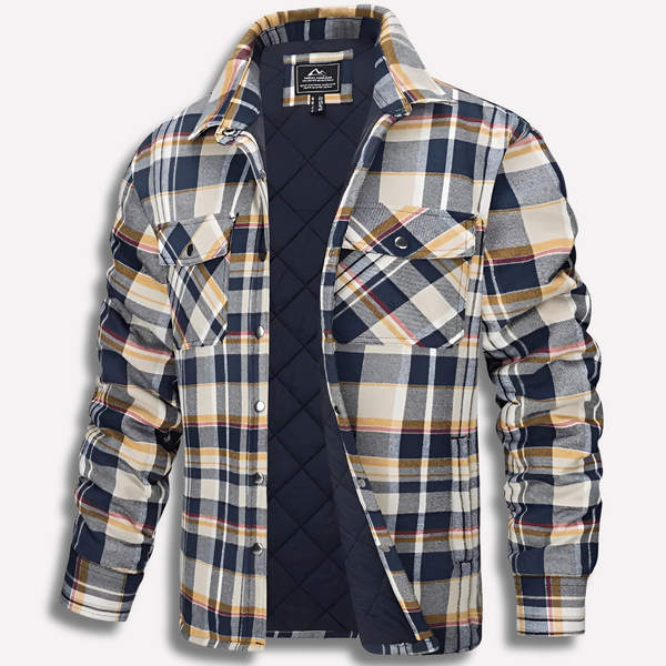 Cormac - Men's Checked Flannel Lumberjack Shirt