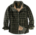 Dalton - Men's Heavyweight Plaid Flannel Overshirt