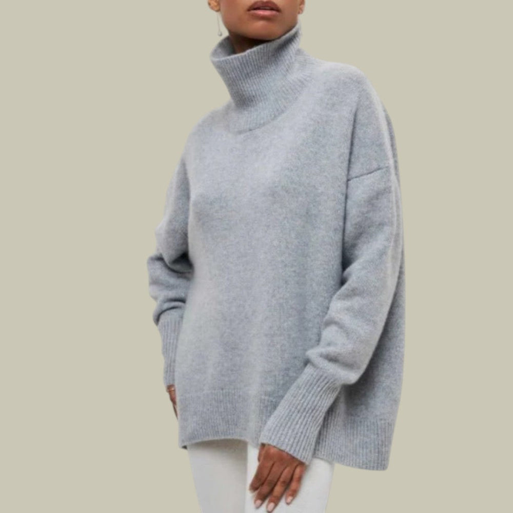 Etta - Women's Relaxed Fit Turtleneck Sweater