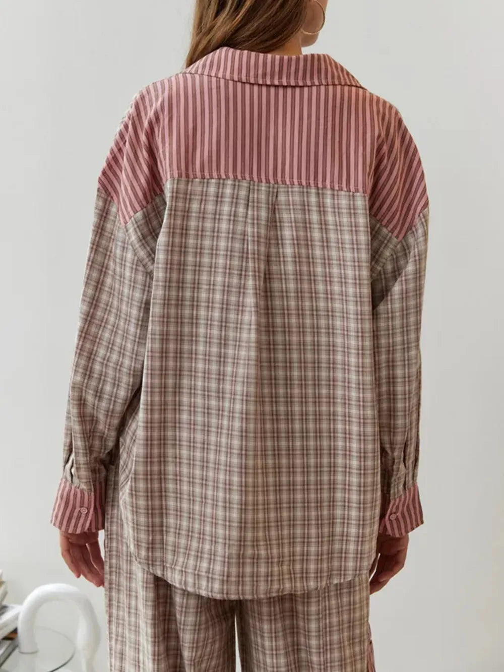 Georgia - Women's Relaxed Fit Two Piece Pajama Set