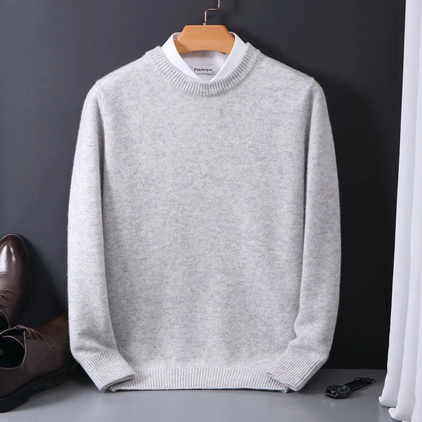 Gregor - Men's Fine Knit Mock Neck Sweater