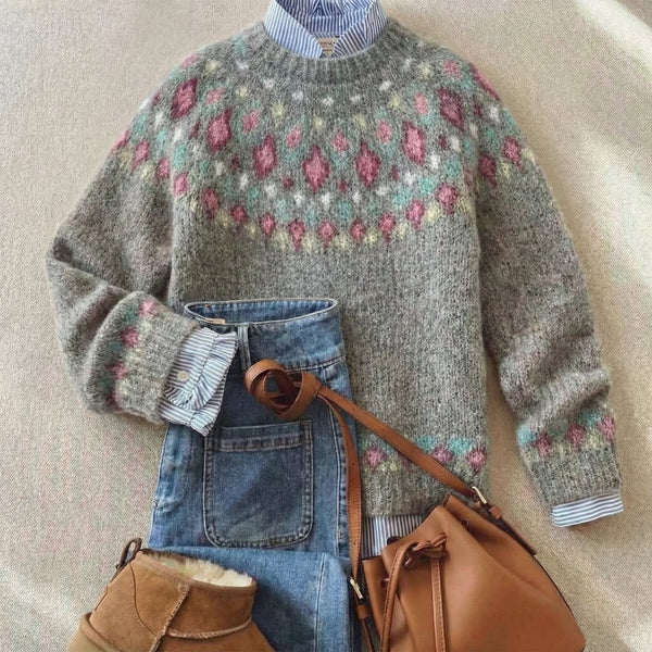 Josephine - Women's Heritage Fair Isle Christmas Sweater