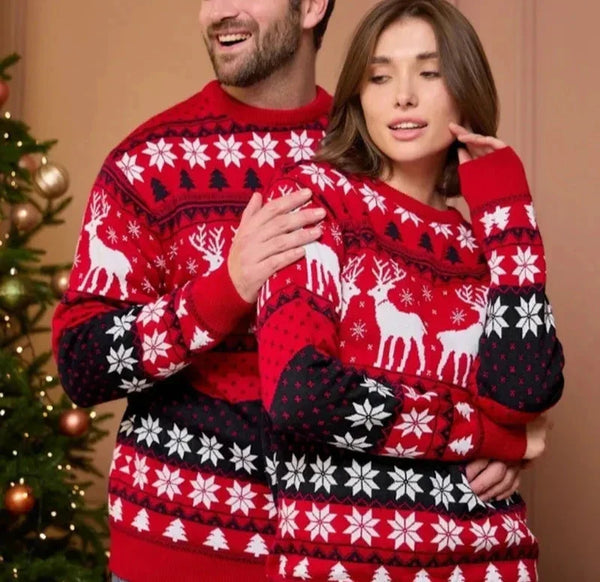 Lachlan - Men's Nordic Fair Isle Christmas Sweater