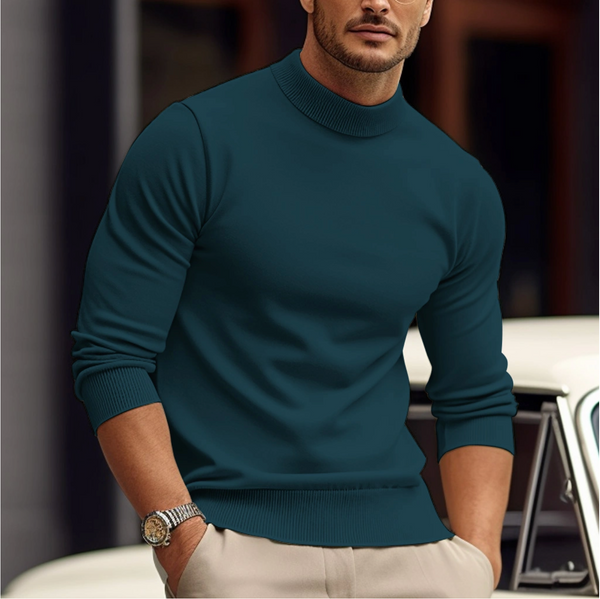 Lambert - Men's Slim Fit Knit Turtleneck Sweater