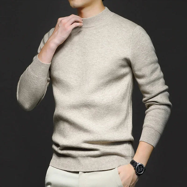 Landon - Men's Fine Knit Crew Neck Sweater