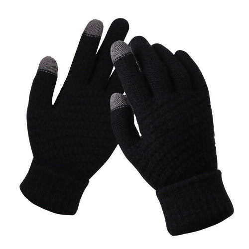 Leonie - Women's Knit Touchscreen Winter Gloves
