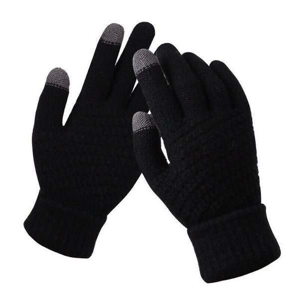 Leonie - Women's Knit Touchscreen Winter Gloves
