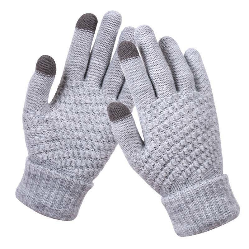 Leonie - Women's Knit Touchscreen Winter Gloves
