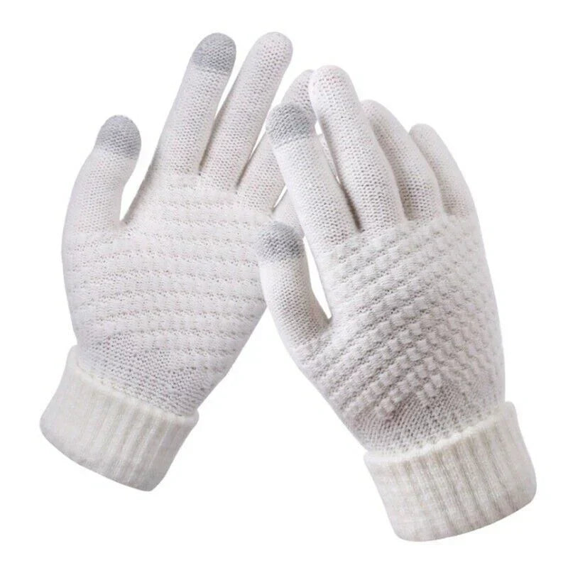 Leonie - Women's Knit Touchscreen Winter Gloves