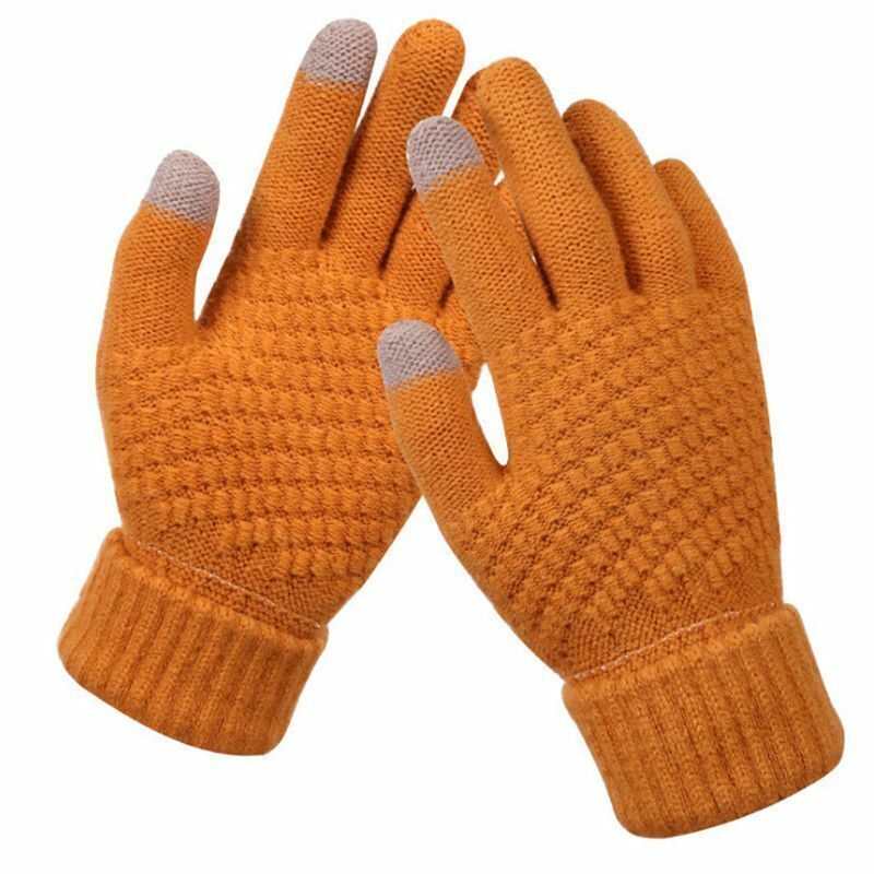 Leonie - Women's Knit Touchscreen Winter Gloves