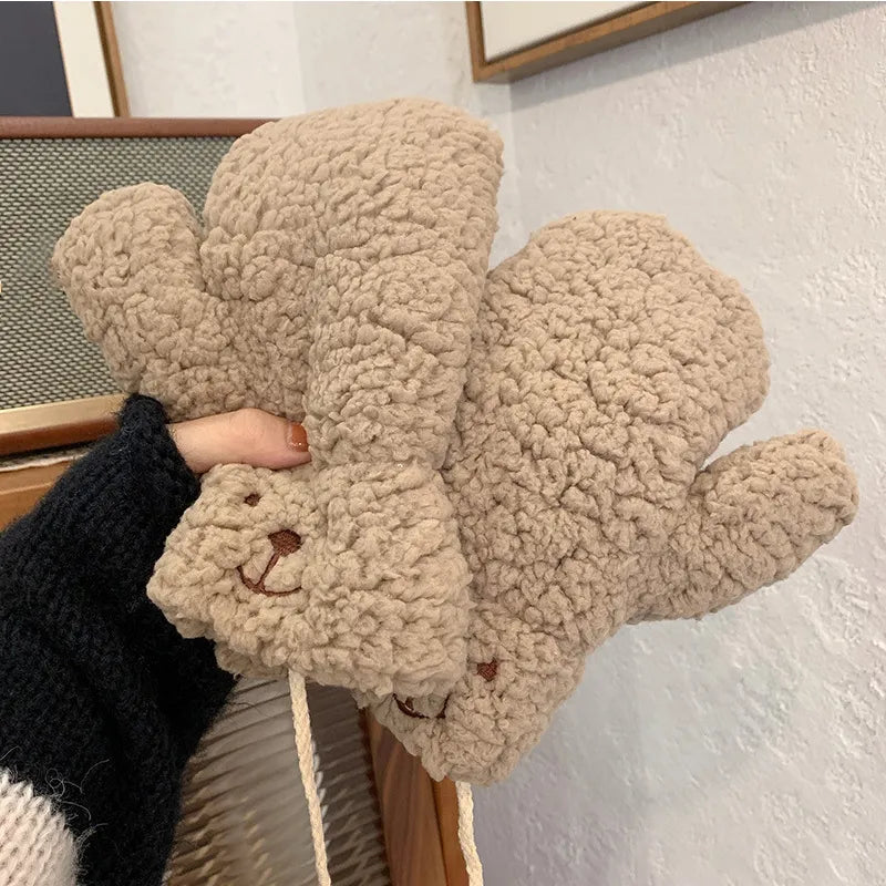 Leonora - Women's Sherpa Fleece Winter Mittens