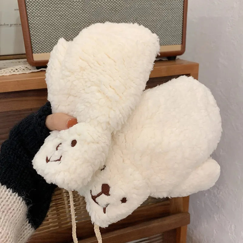 Leonora - Women's Sherpa Fleece Winter Mittens