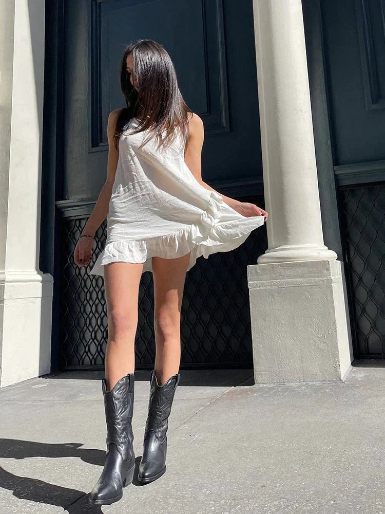 Lilian - Women's Metallic Western Cowboy Boots