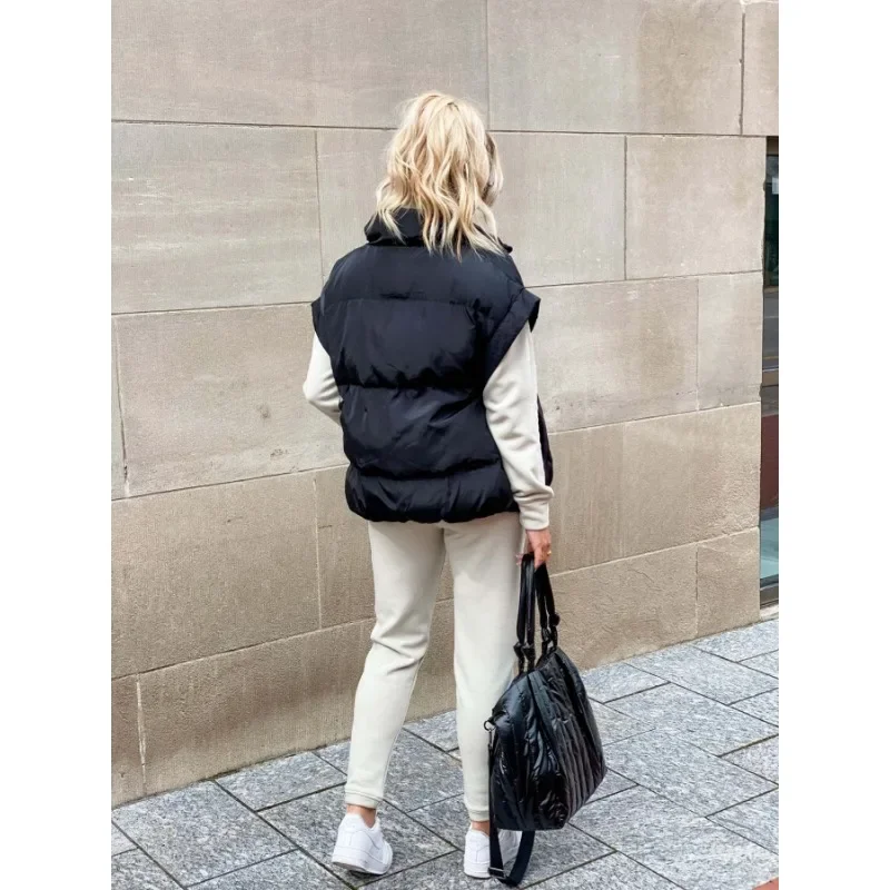 Marina - Women's Sleeveless Quilted Puffer Vest