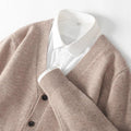 Merrick - Men's V Neck Button Front Cardigan