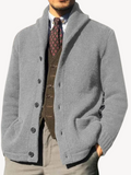 Mortimer - Men's Shawl Collar Longline Knit Cardigan