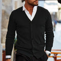Nevin - Men's Cotton V Neck Casual Cardigan