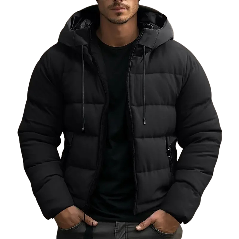 Oswald - Men's Hooded Quilted Puffer Jacket