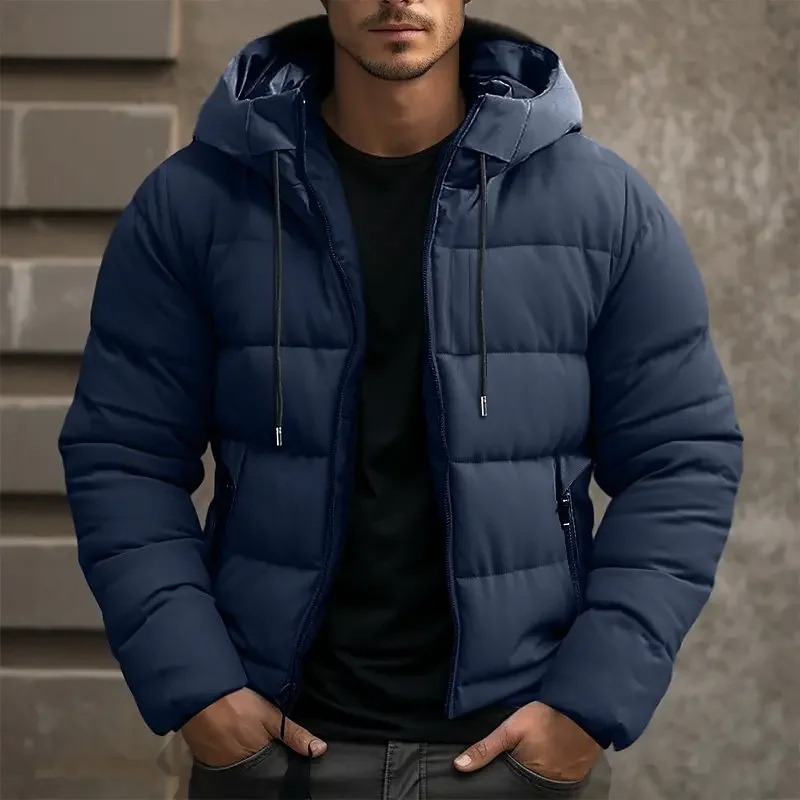 Oswald - Men's Hooded Quilted Puffer Jacket