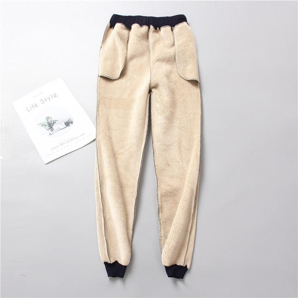 Pearl - Women's Fleece Lined Sweatpants With Pockets