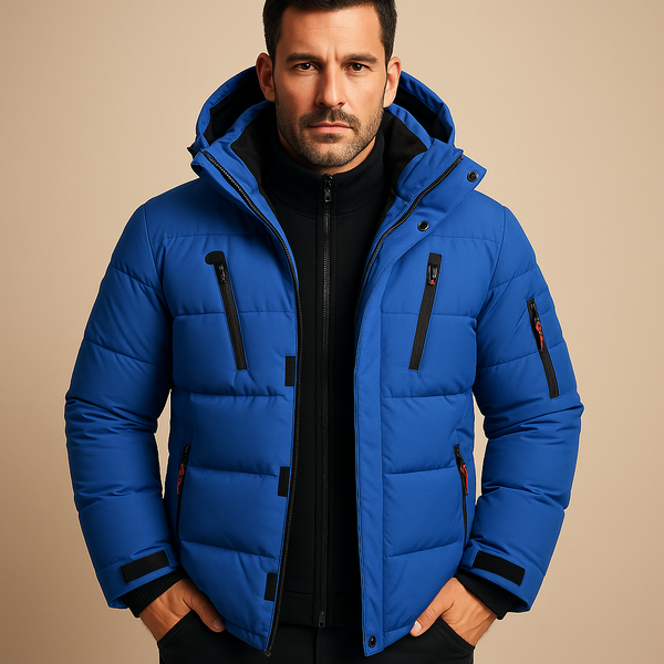 Percival - Men's Hooded Thick Winter Puffer Jacket