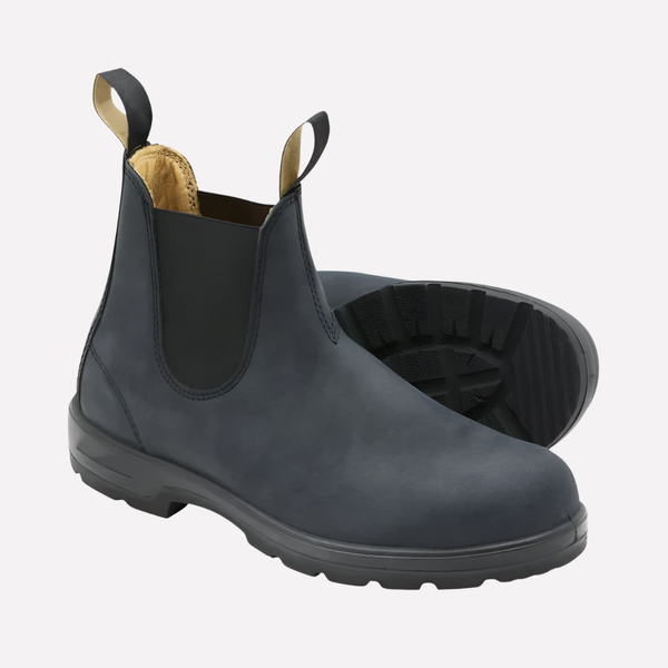 Petra - Women's Slip On Leather Chelsea Boots