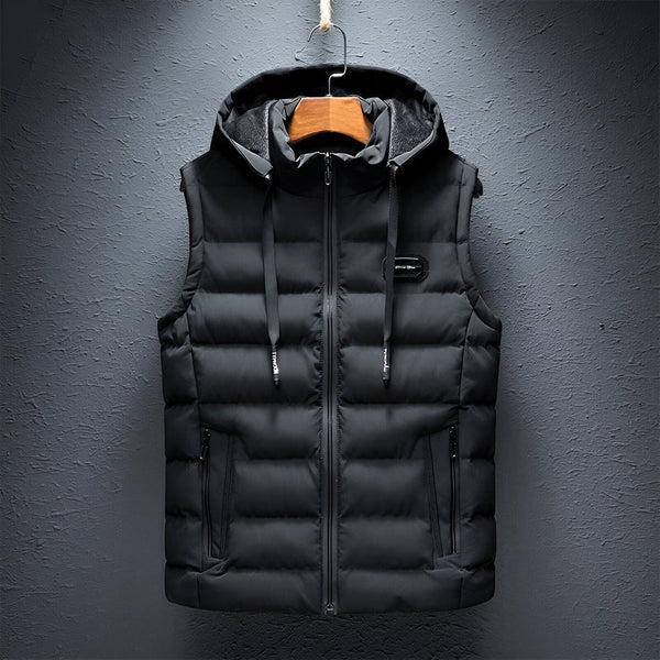 Porter - Men's Hooded Zip Up Puffer Vest