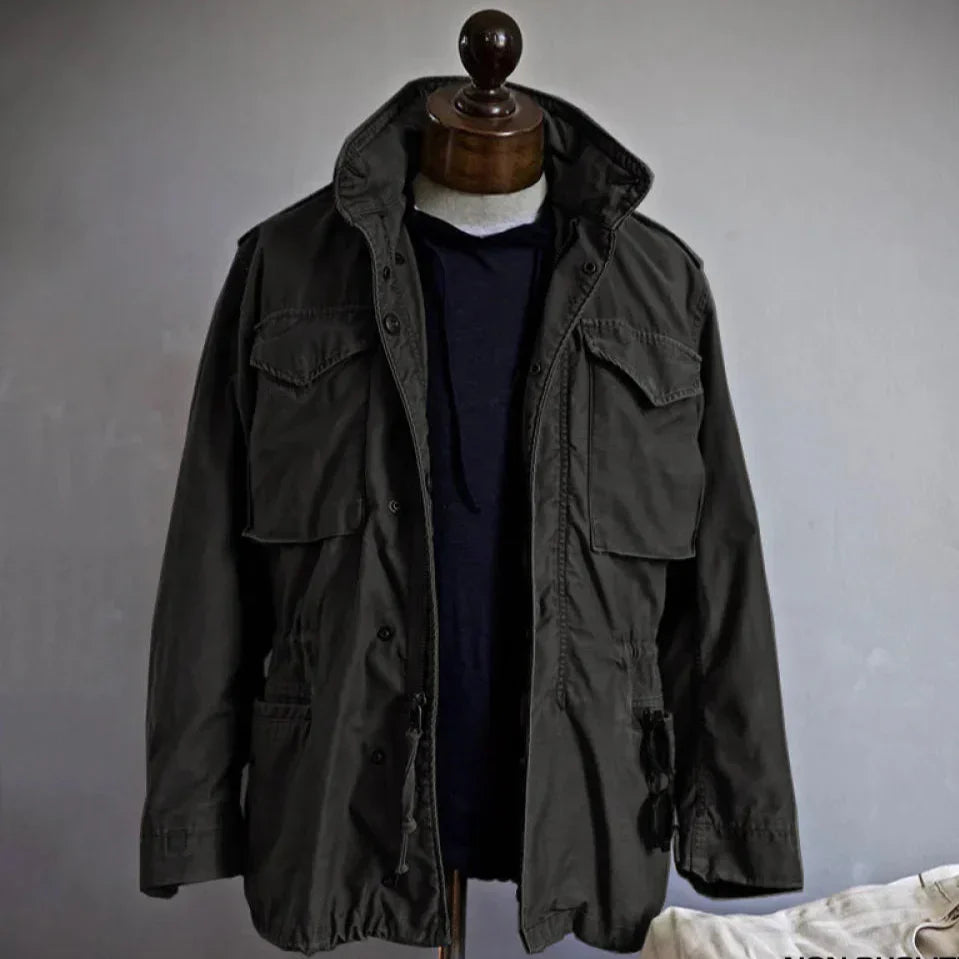 Reuben - Men's Cotton Military Field Jacket