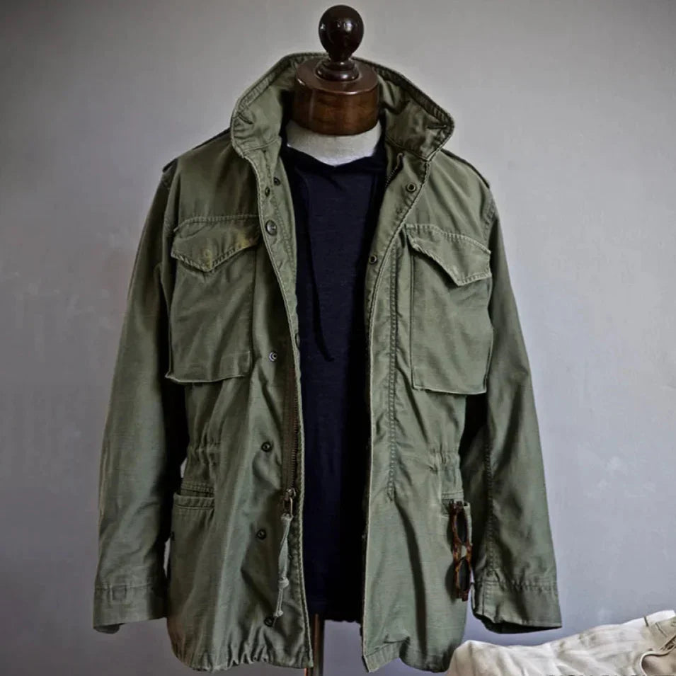 Reuben - Men's Cotton Military Field Jacket