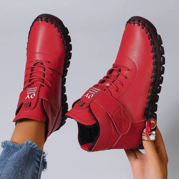 Romilly - Women's Casual Lace Up Comfort Ankle Boots