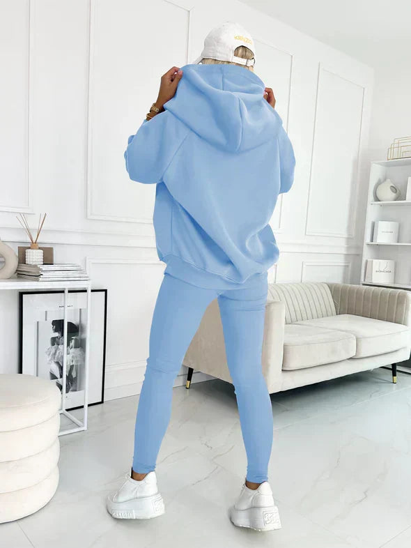 Tabitha - Women's Three Piece Hoodie Legging Set